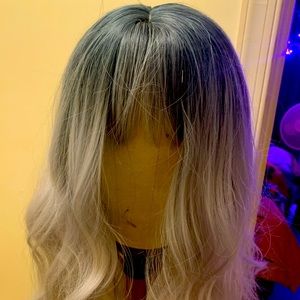 Gray Synthetic Wig